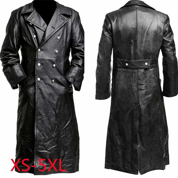 Men's Leather Trench Coats and Leather Coats | Palaleather UK