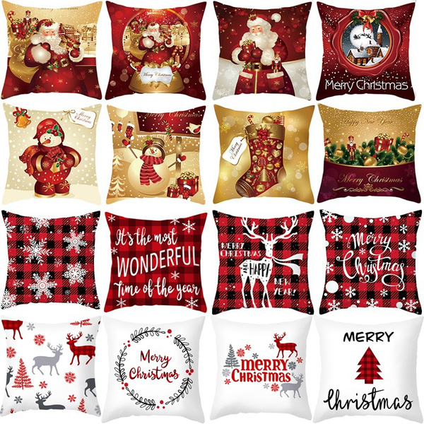 large christmas throw pillows