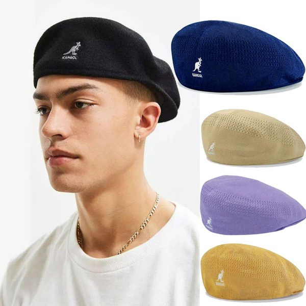 2021 Kangol Beret Mesh Peaked Cap Men 