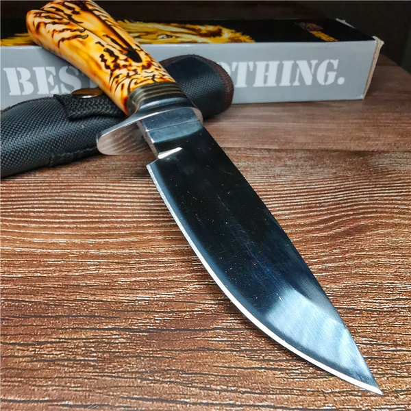 Military Tactical Knives Fulltang Fixed Blade SelfDefense Fighting
