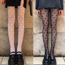 Heart, Lolita fashion, Lace, Fish Net