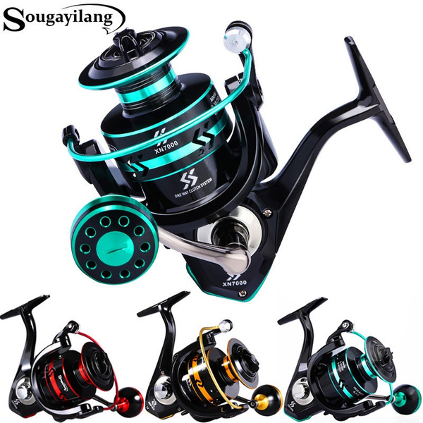 Sougayilang 12+1BB Spinning Reel Ultra Smooth Powerful Fishing Reels ...