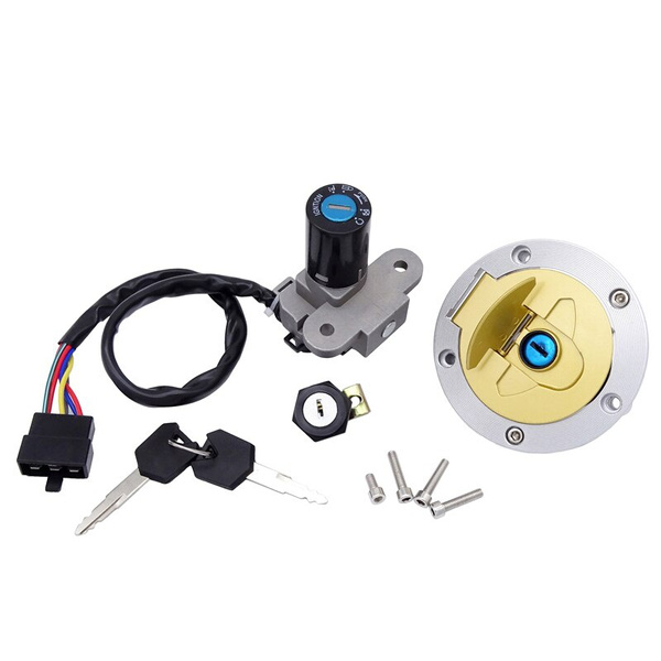 IGNITION SWITCH LOCK Fuel Gas Cap Key Set Fit Yamaha YZF R1 1998-1999
