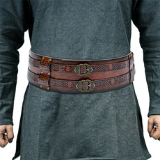 wide belt, Leather belt, Cosplay, Medieval