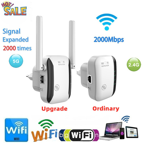 Upgrade 2000/300Mbps Wireless WIFI Repeater 2000Mbps Wifi Extender Long  Range Wi Fi Signal Amplifier Wi-fi Booster Access Point