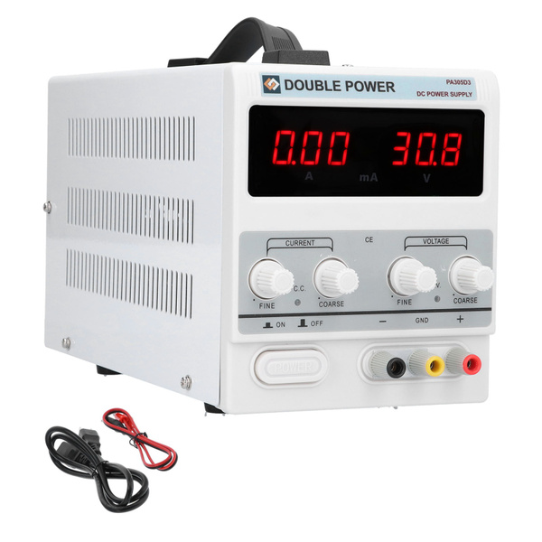 DC Power Supply Variable, Adjustable DC Regulated Power Supply 30V/5A