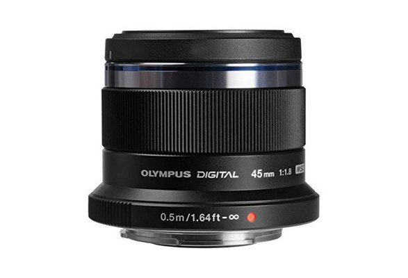 Olympus M.Zuiko Digital 45mm F1.8 Lens, for Micro Four Thirds