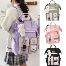 Escuela, Moda, rucksack, school bags for girl