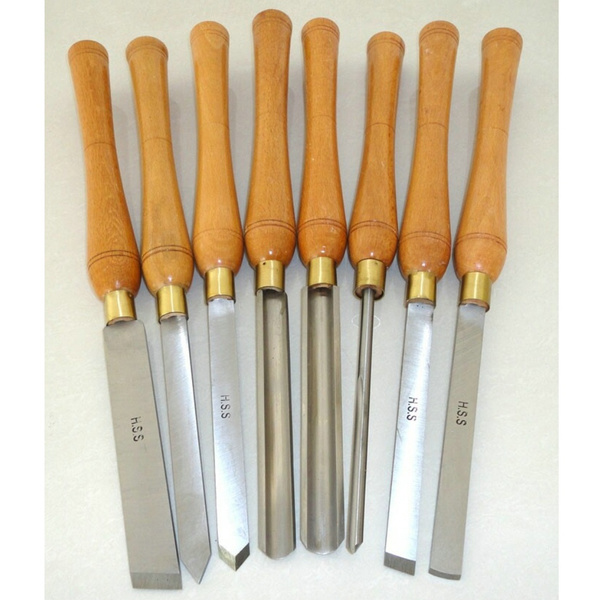 New 1PC Wood Lathe Chisel Set Turning Tools Woodworking Gouge Skew Parting Spear Wish