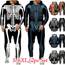 3D hoodies, Two-Piece Suits, Cosplay, halloweenparty