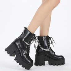 ankle boots, Womens Boots, Invierno, Chain
