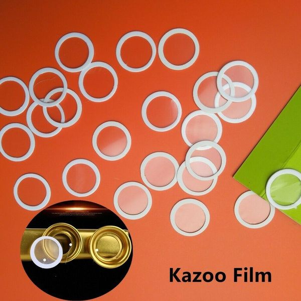 Kazoo Membrane Replacement Flute Musical Toys Kazoo Accessories 81pcs