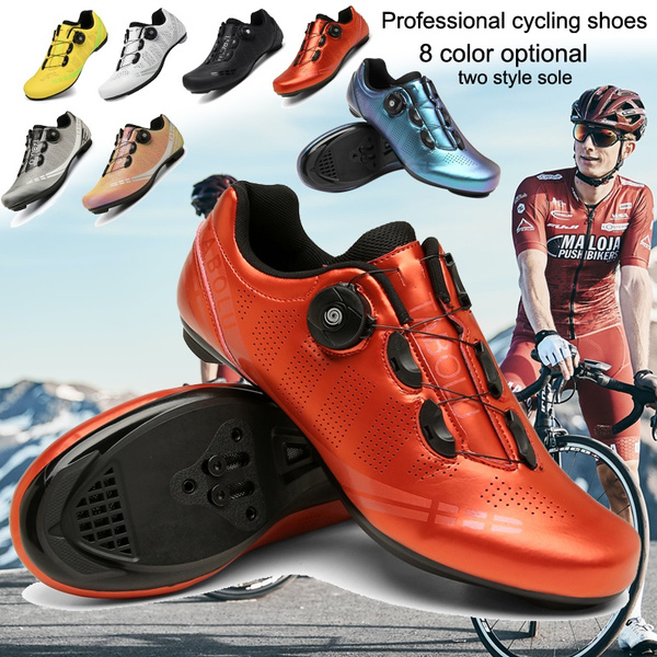 Mens Womens Professional Lock Peloton Shoes Road Bike Cycling