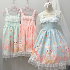 lacefrilldre, Kawaii Clothes, pleated dress, Lace