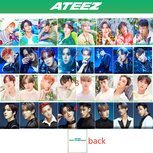 Official Ateez Photocards and Albums Kpop