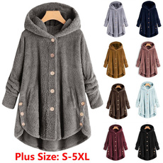 Plus Size, fleecejacket, Winter Coat Women, Women Jacket