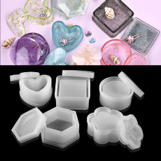 Box, Heart, Storage, Jewelry