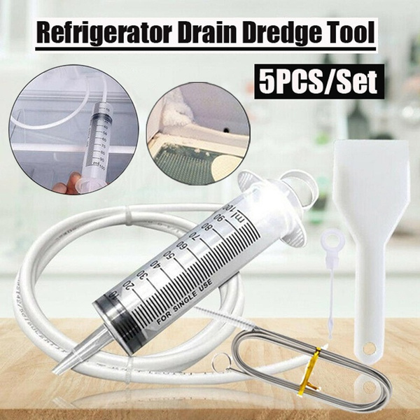 5pcs/set Refrigerator Drain Dredge Tools