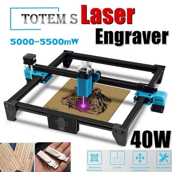 Twotrees Engraving Material Kit Laser Engrave Material Wooden Sheet  Customized Logo for DIY kit Carving CNC Laser Engraving