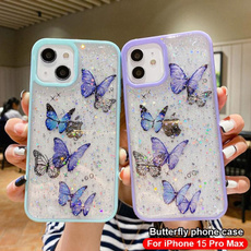 butterfly, gradientphonecase, iphone14case, iphone15promaxcase