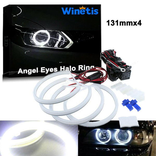Cotton For BMW E46 E39 E38 E36 Heavy Duty Cotton Angel Eye LED Halo