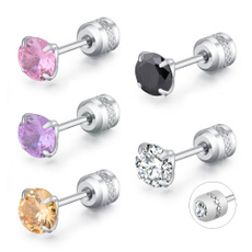 cartilagestud, stainless steel earrings, Stud Earring, Stainless Steel