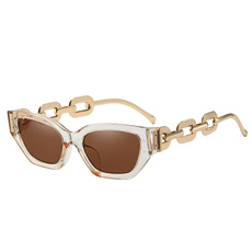 retro sunglasses, Fashion Sunglasses, Chain, Eyewear