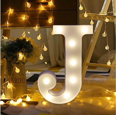 decoration, alphabetlight, led, Christmas