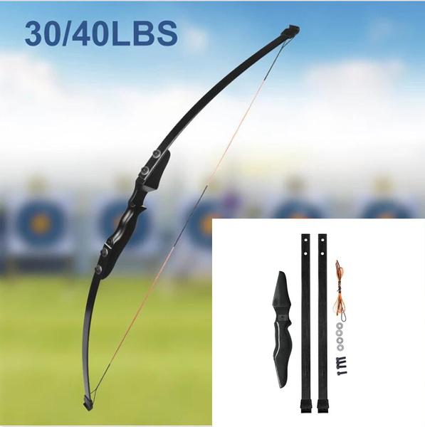 51 Inches Straight Bow 30/40Lbs Takedown Bow for Archery Beginner