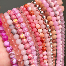 pink, handmadediybracelet, naturaljadebead, beadsformakingjewelry