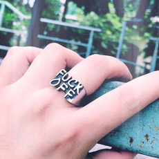 Jewelry, punk style, party, Ring