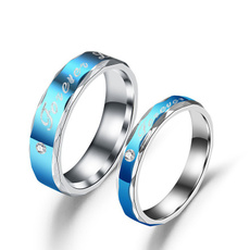 foreverlovering, Couple Rings, crystal ring, Love