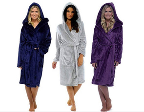 Fleece, Winter, hotelbathrobe, Plush