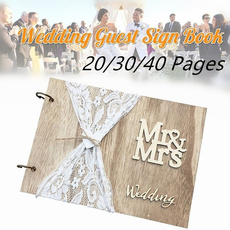 weddingsignbook, Romantic, Wooden, Couple