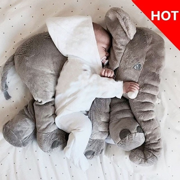 2022 NEW Fashion Children Elephant Pillow Plush Elephant Toy Kids   61418faa88f2f84c0749fc1e Large 