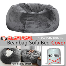 beanbag, fur, couchcover, 가정 및 생활