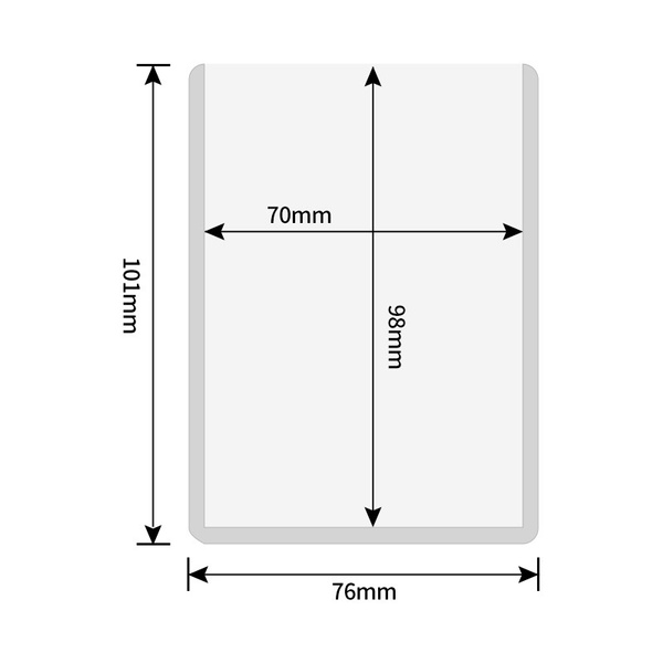 Regular 35pt Card Toploaders Topload Toploader Loaders 3x4"" Can