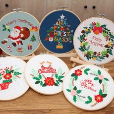 diy, Christmas, embroiderykit, Chinese