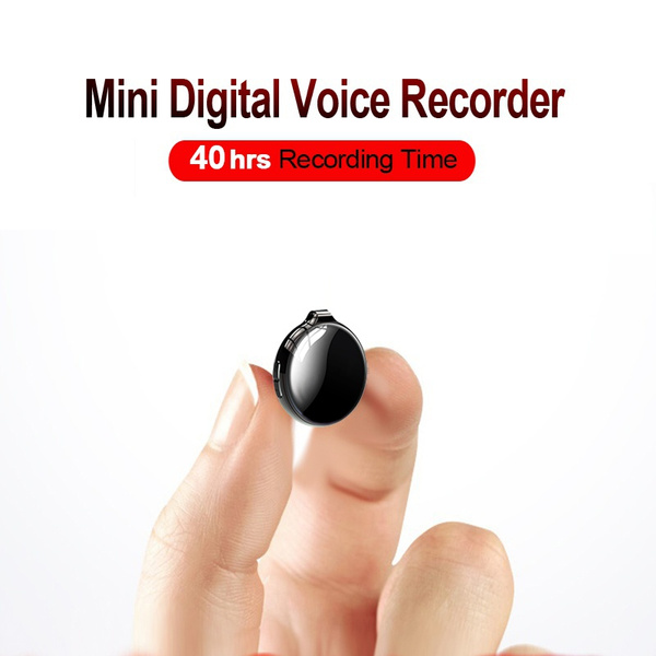 Micro Voice Recorder Necklace Pendant Locks 24 Hours Working Time Voice  Recorder Mp3 Player Recording Pen Mini Voice Recorder
