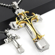 Fashion, Christian, christmasnecklace, gold