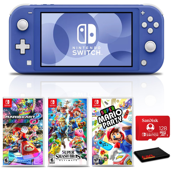 Switch lite store with smash bros