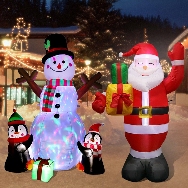 WARM SUNLIGHT Christmas Inflatables Christmas Decorations Outdoor