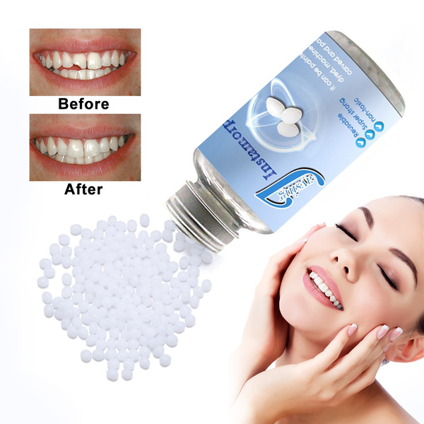 Emporary Tooth Repair Kit Denture Adhesive Teeth Whitening Kit