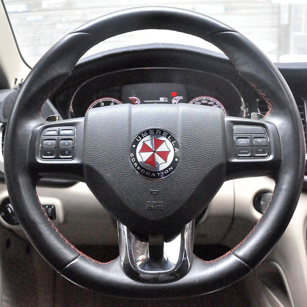 Zombie Outbreak Resident Evil Umbrella Car Emblem Badge Decals - Foto 6