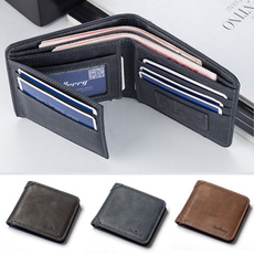 men's leather wallet, Fashion, leather purse, PU Leather