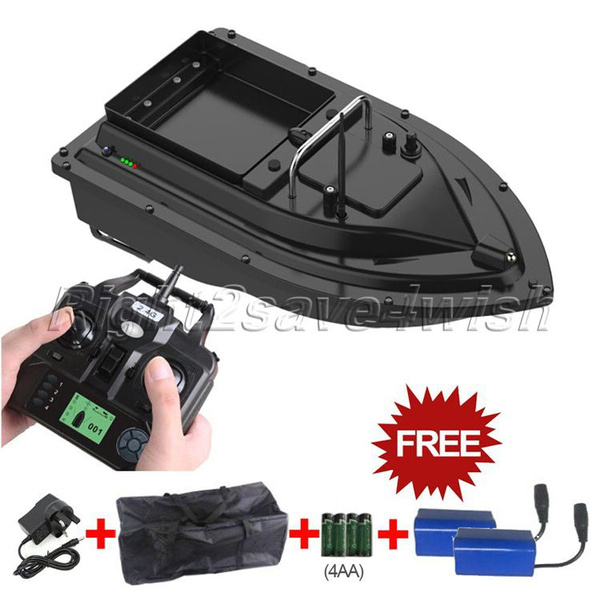 RC Fishing Bait Boat GPS Position Fish Finder Rowing Nesting Ship Hook  Speedboat