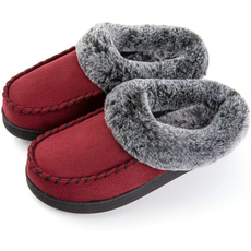 Slippers, fur, Womens Slippers, Collar