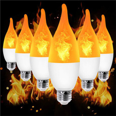 Light Bulb, firelight, atmosphere, led