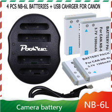 camerabattery, nb6lhbattery1800mah, nb6lhcannon, Battery