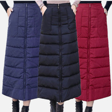 cottonskirtforwomen, Plus Size, high waist, zippers